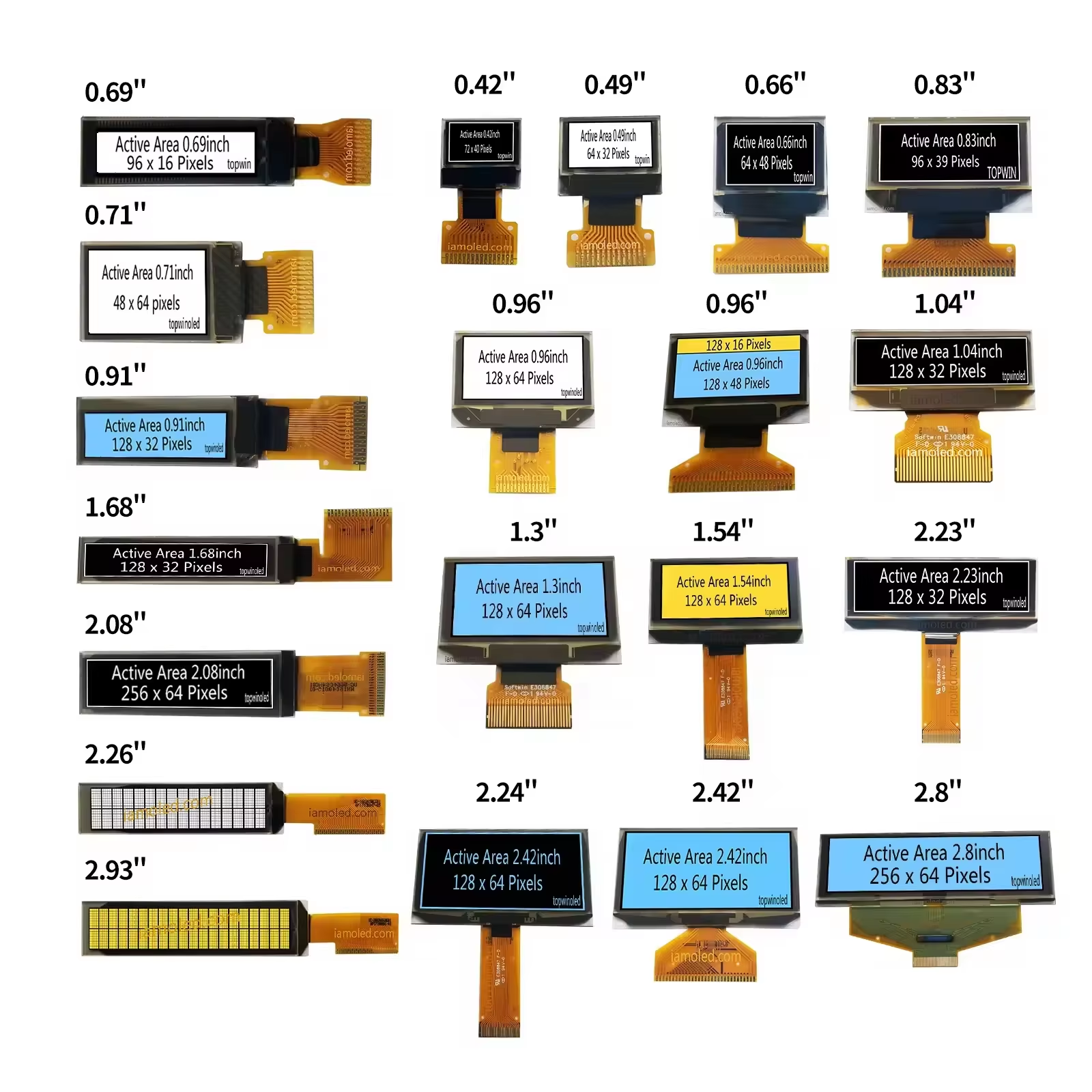 0.87-inch OLED Display Module - product image 6
