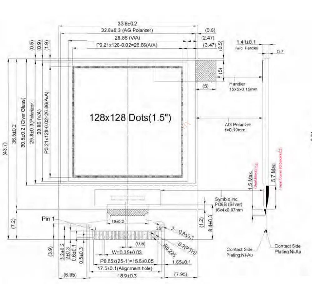 1.50-inch OLED Display Module - product image 5