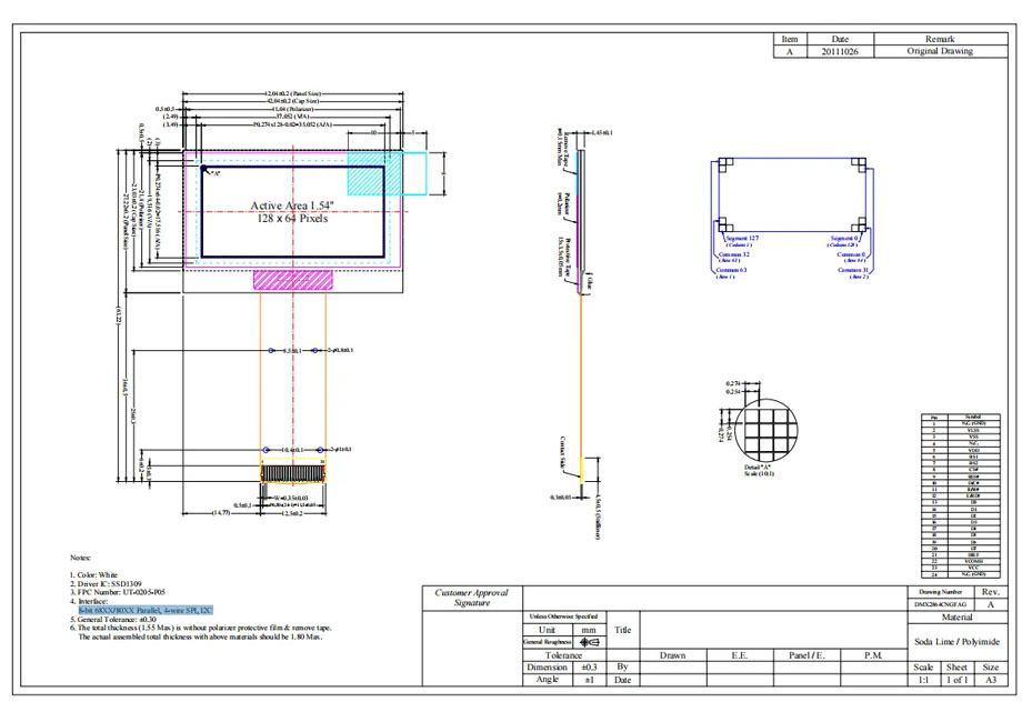 1.54-inch OLED Display Module - product image 6